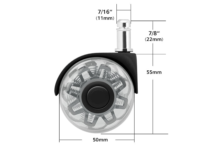 S-Wheels Titan Teker 50mm
