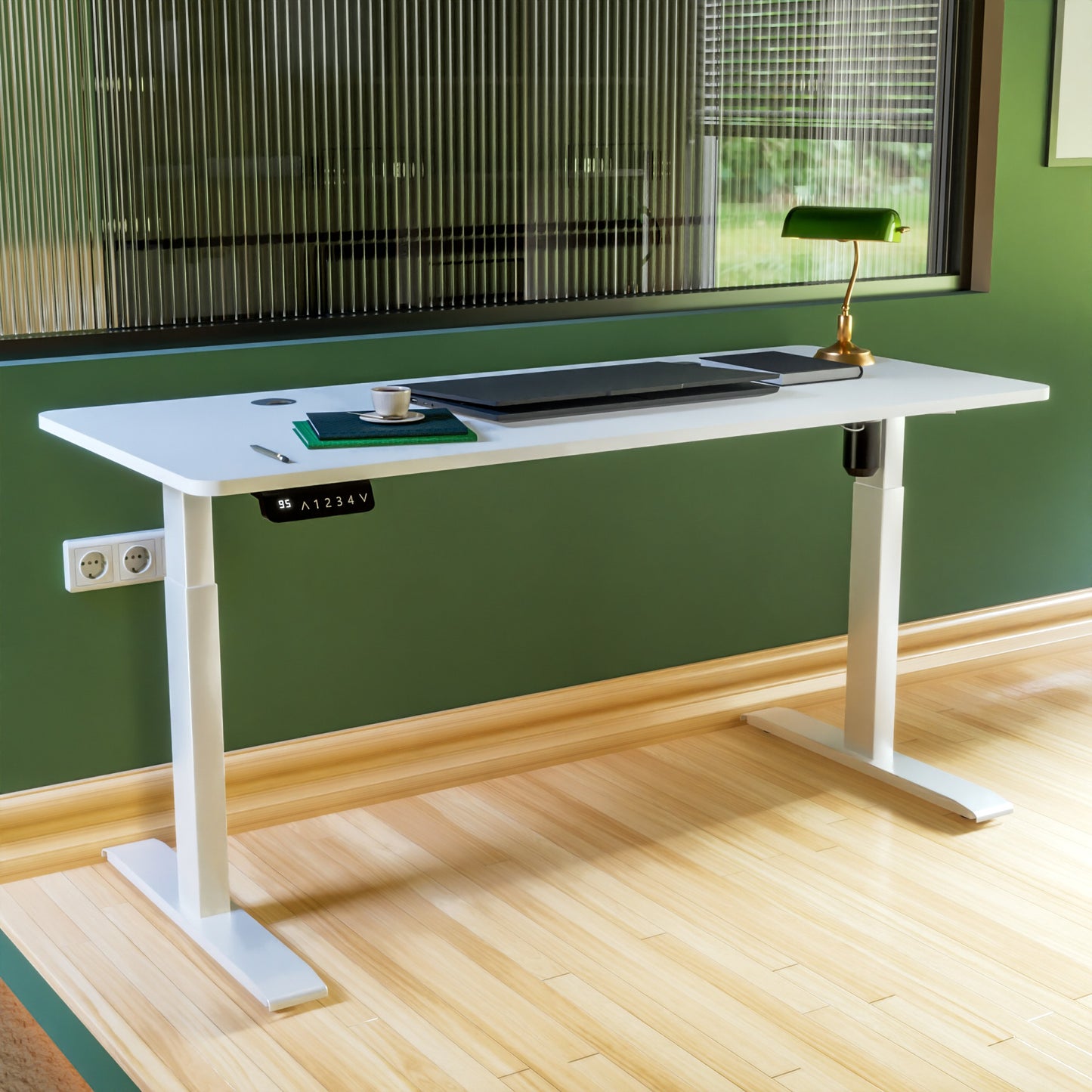 O-Flex Tek Motorlu Elektrikli Yükseklik Ayarlı Masa