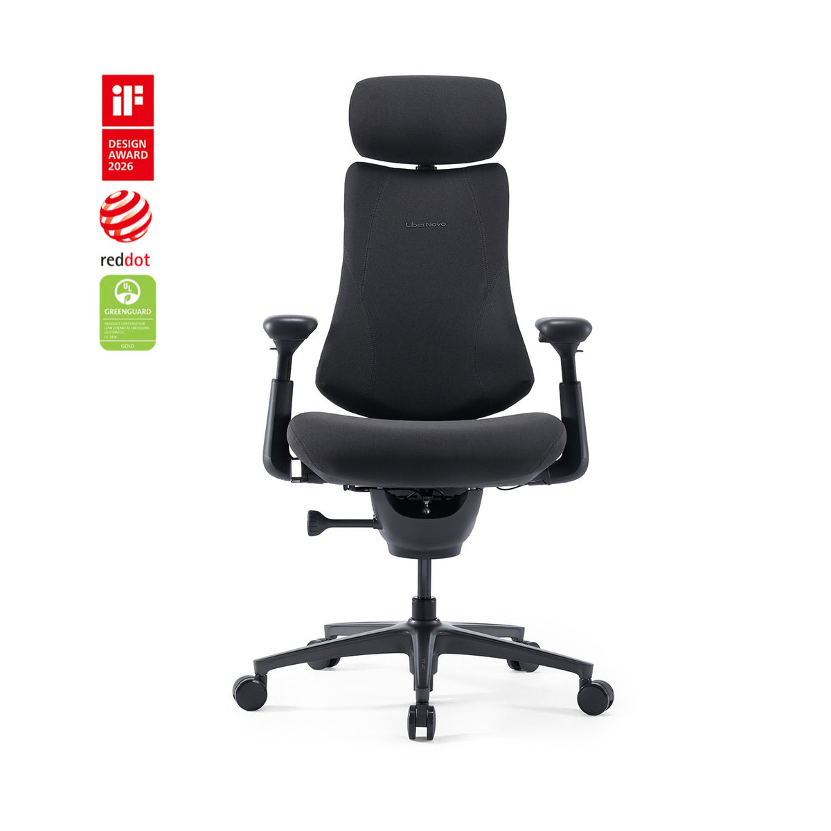 LiberNovo Omni Pro Glacier Elektrikli Bel Destekli Ayak Uzatmalı Çalışma ve Oyuncu Koltuğu