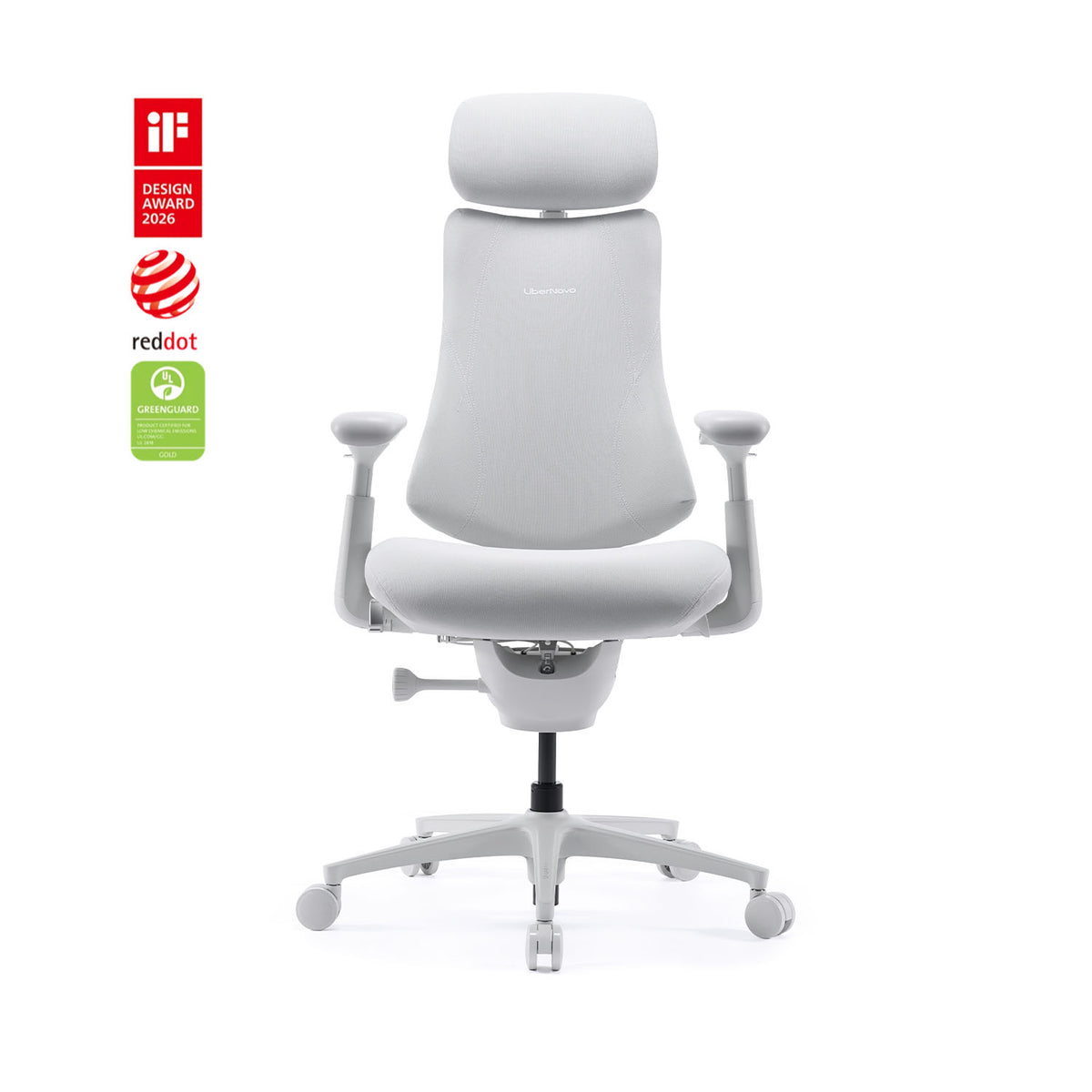 LiberNovo Omni Pro Glacier Elektrikli Bel Destekli Ayak Uzatmalı Çalışma ve Oyuncu Koltuğu