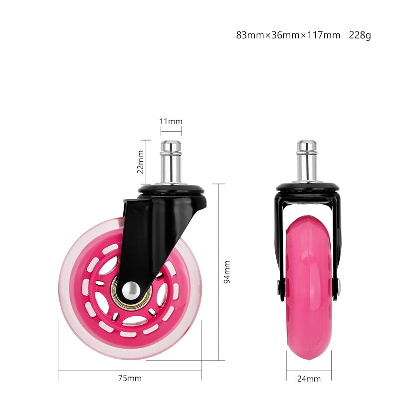 S-Wheels Motion Silikon Teker 75mm