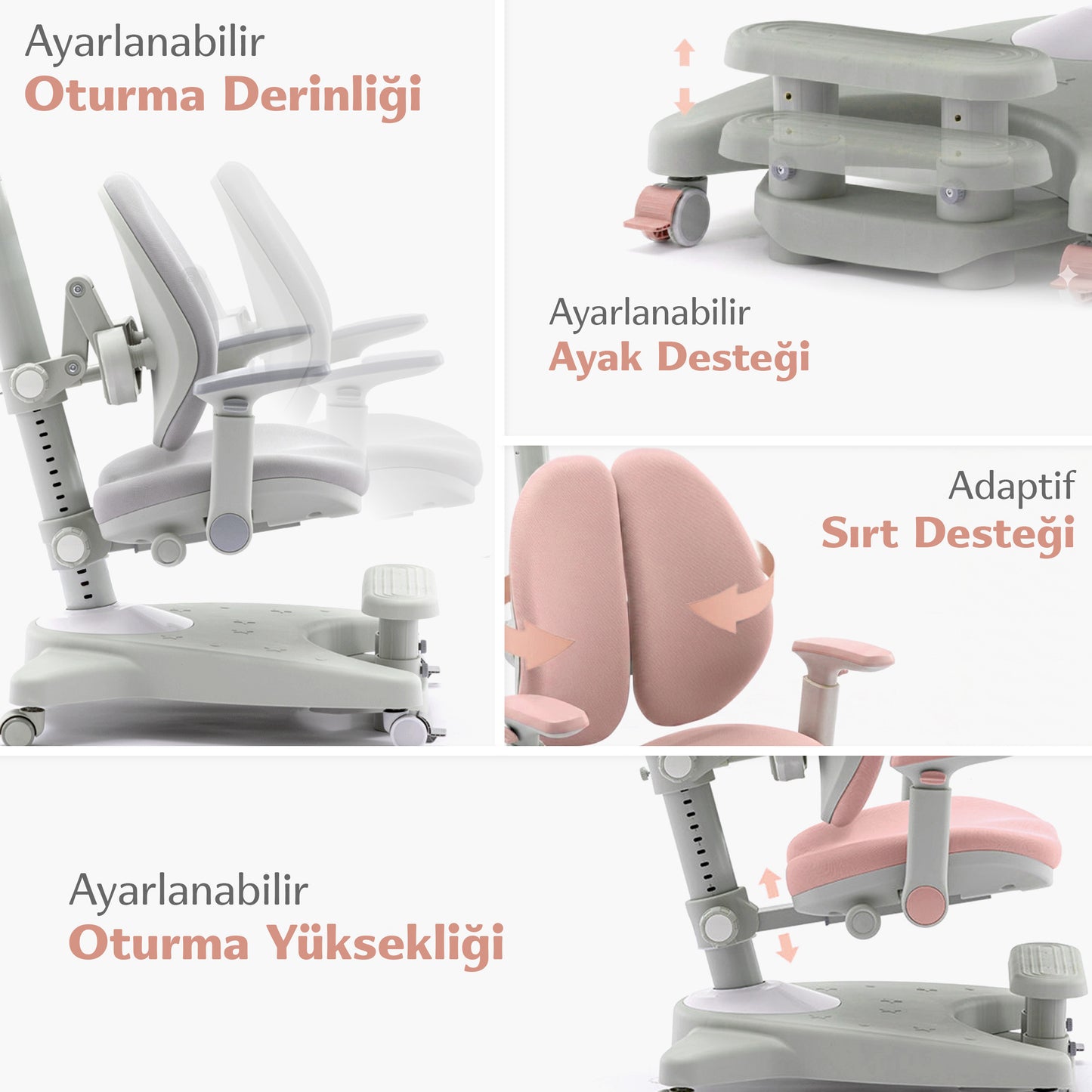 Lara Çocuk Çalışma Sandalyesi