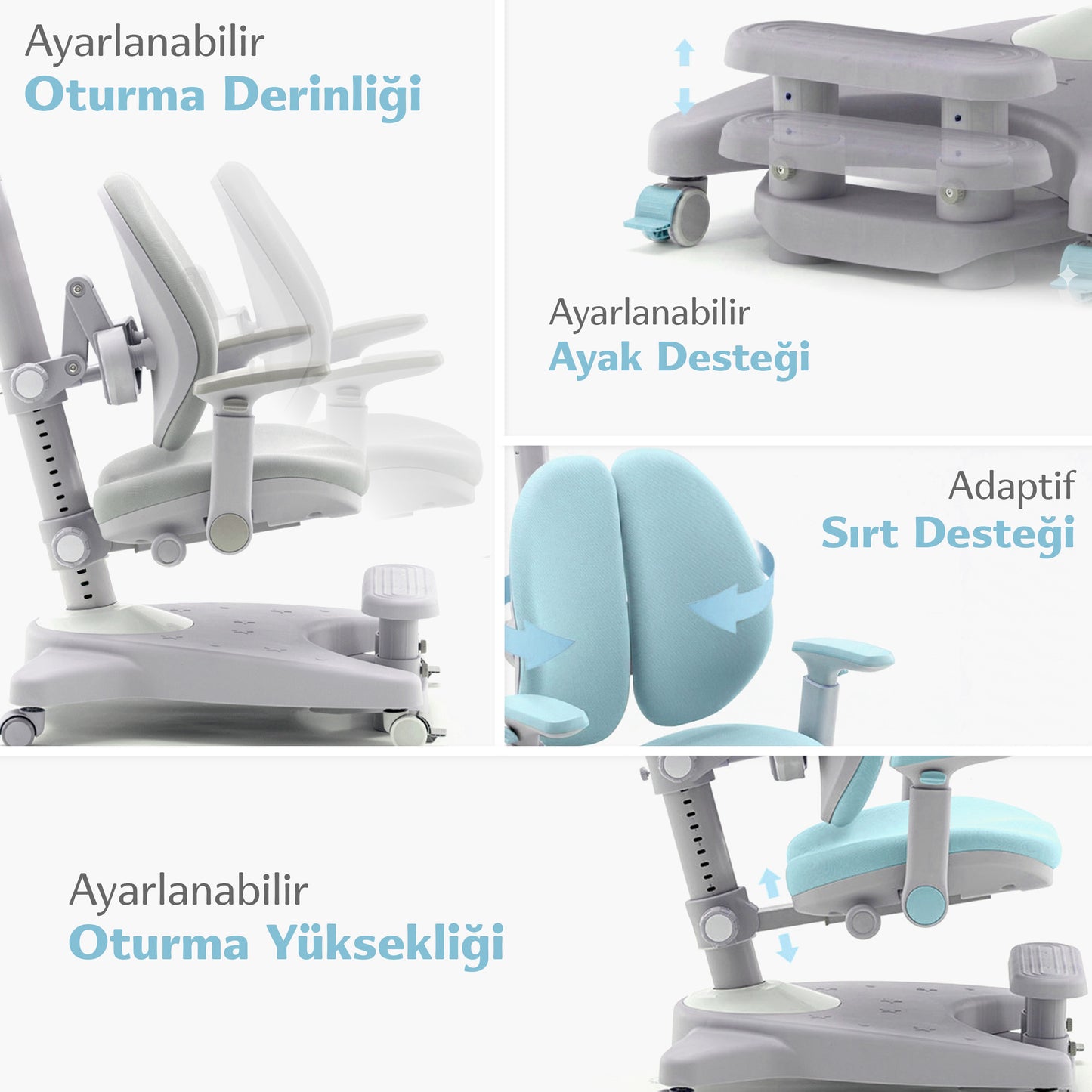 Lara Çocuk Çalışma Sandalyesi