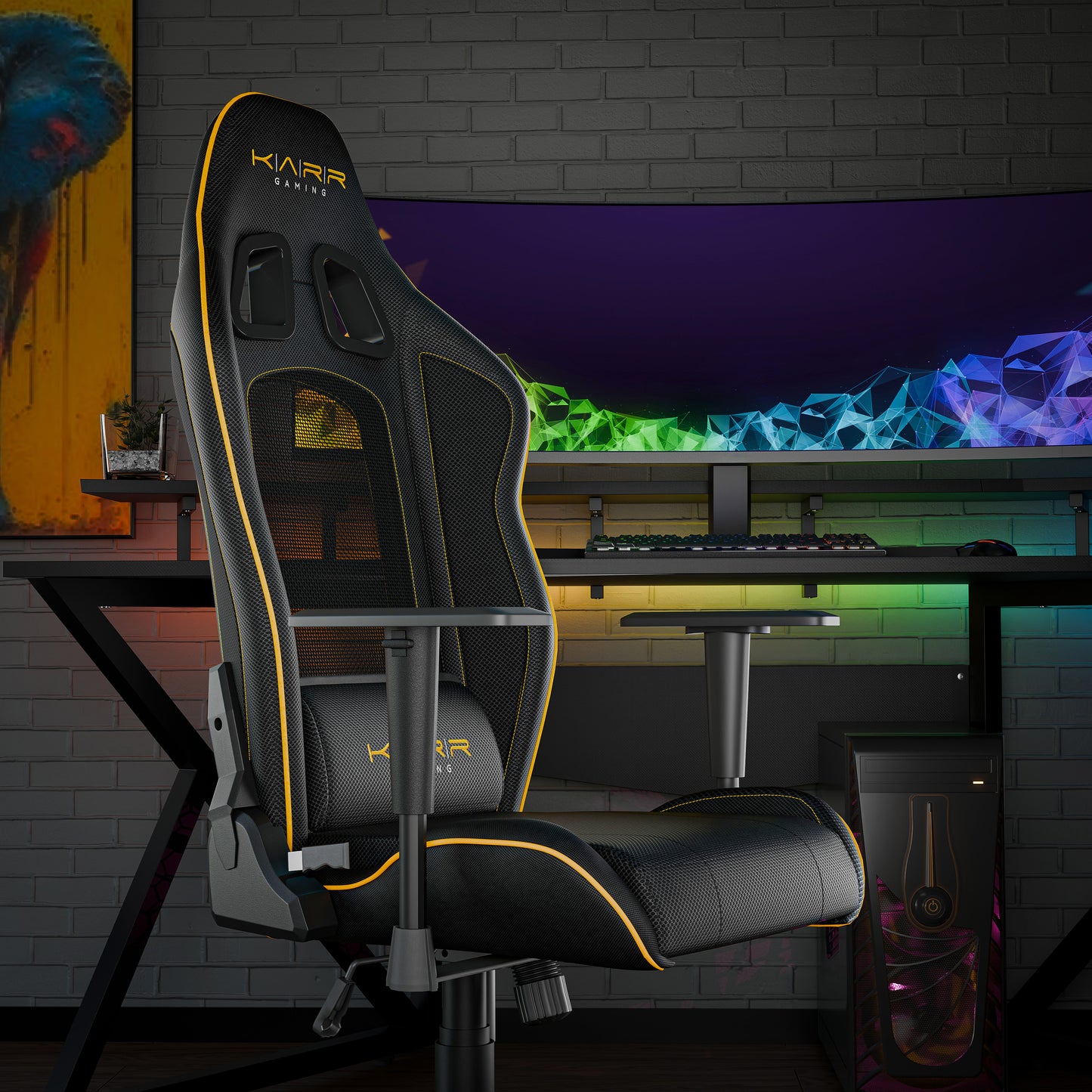 Blink Gaming Koltuk Siyah Kumaş