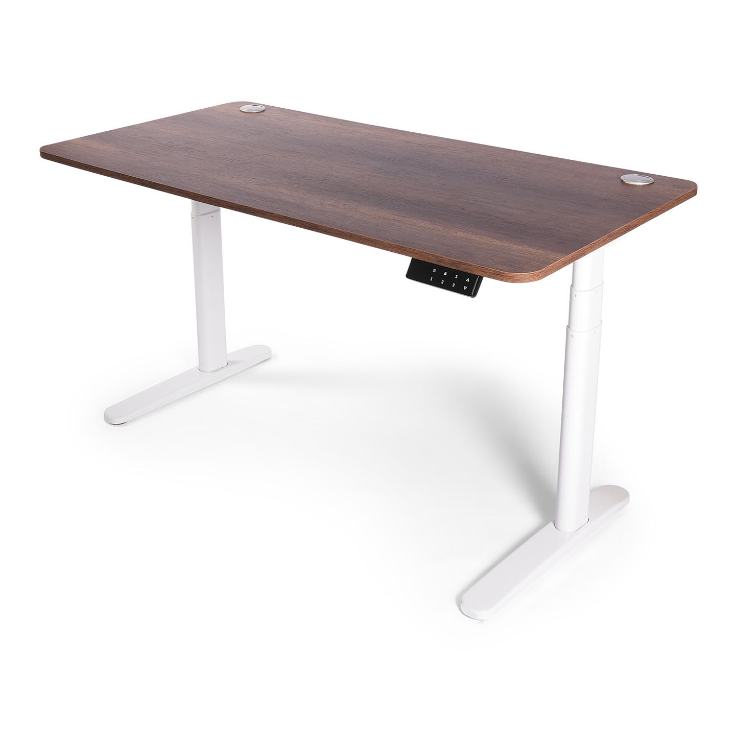 O-Flex Duo Oval Ayak Çift Motorlu Elektrikli Yükseklik Ayarlı Masa