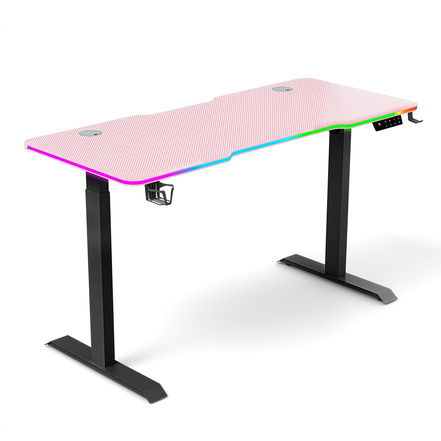 G-Flex RGB Aydınlatmalı Elektrikli Yükseklik Ayarlı Oyuncu Masası
