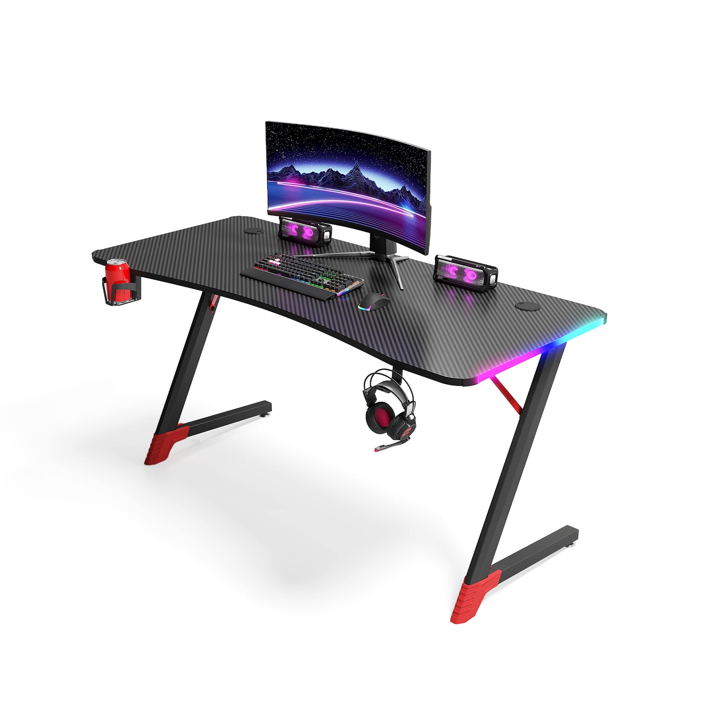 Spark RGB Aydınlatmalı Oyuncu Masası