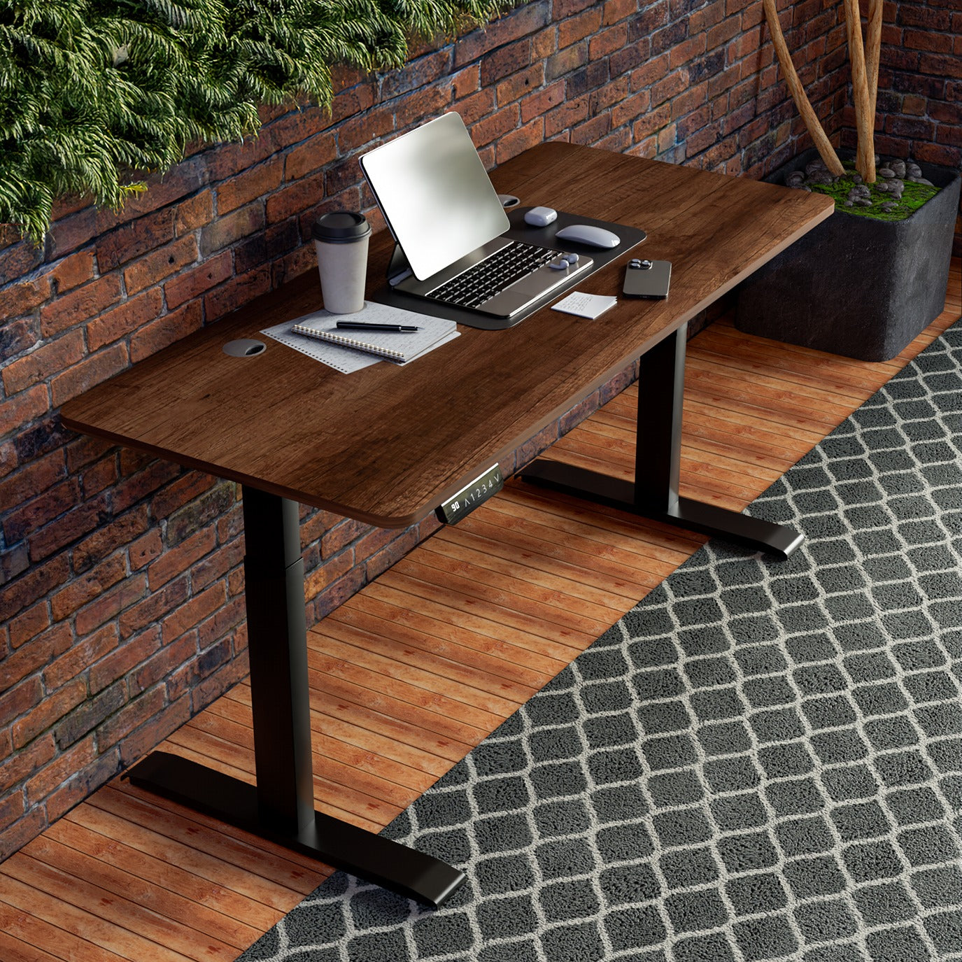 O-Flex Single Motor Electric Height Adjustable Table