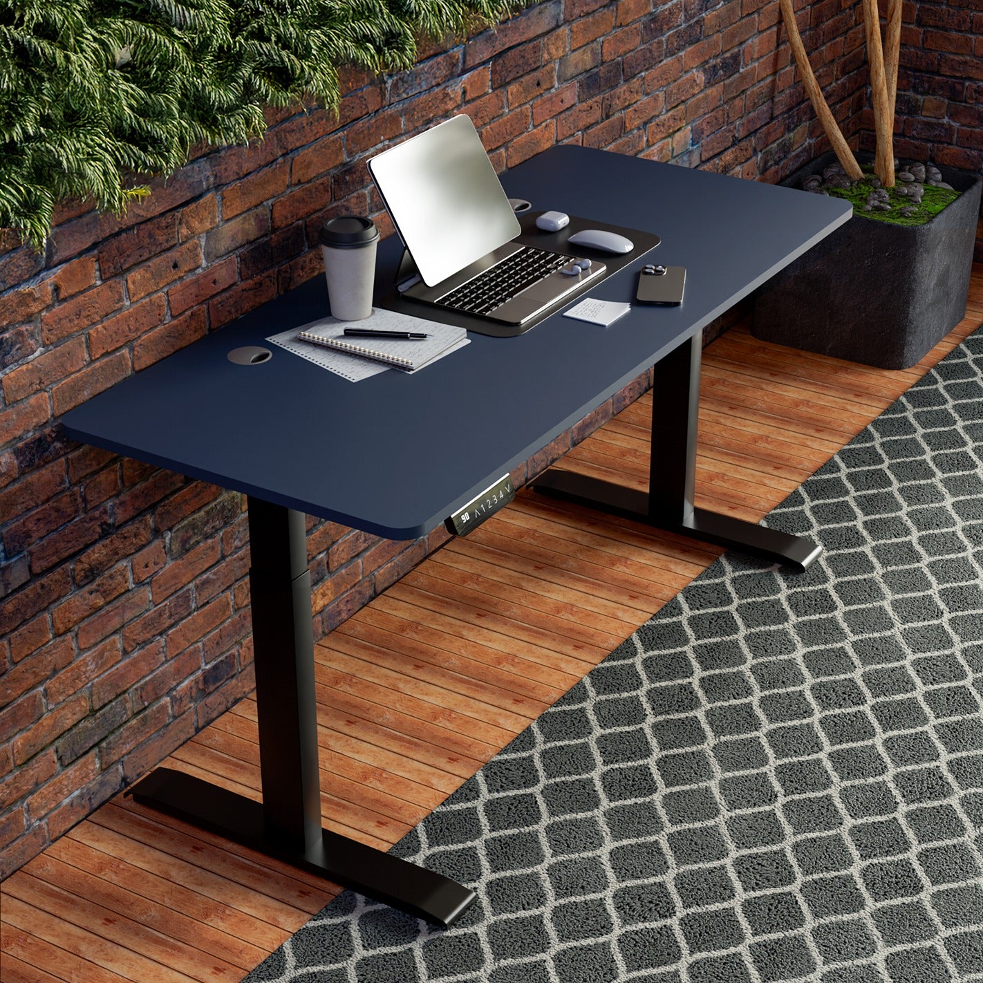 O-Flex Single Motor Electric Height Adjustable Table