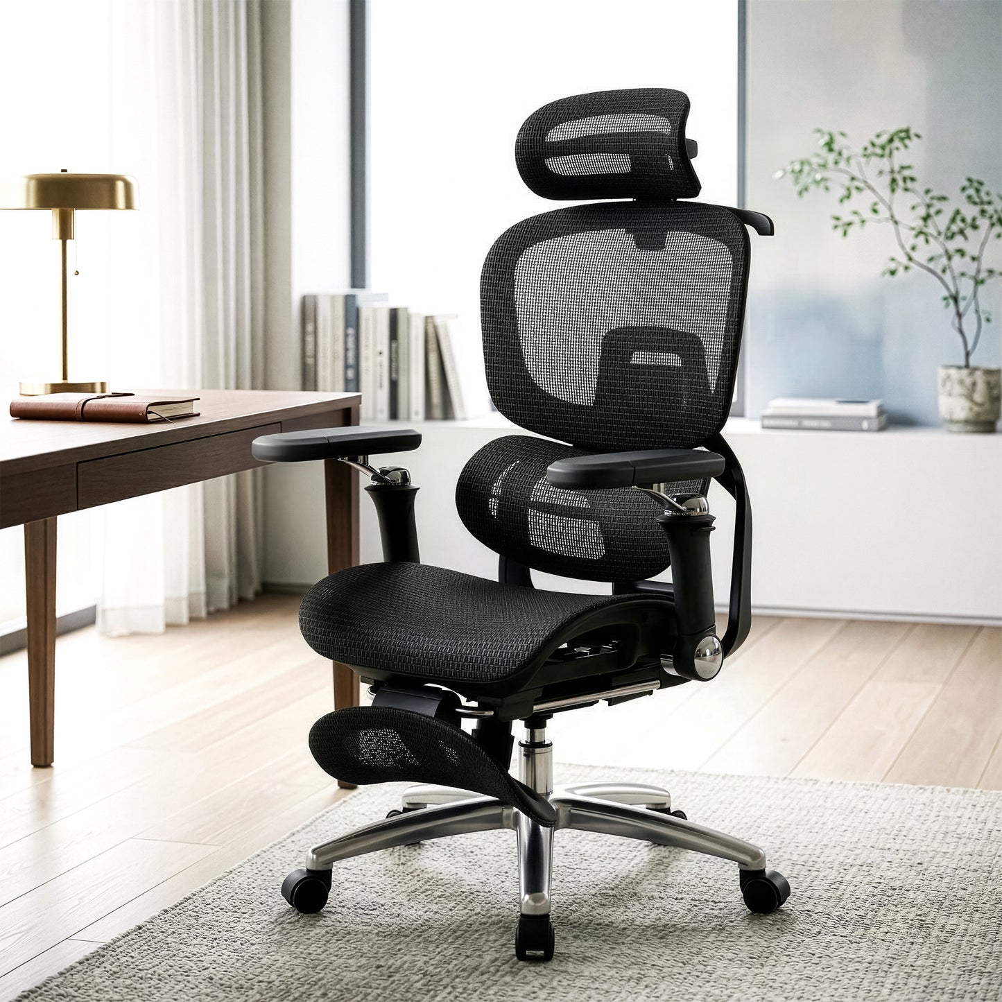 Yuzawa Masaj Destekli Ergonomik Çalışma Koltuğu